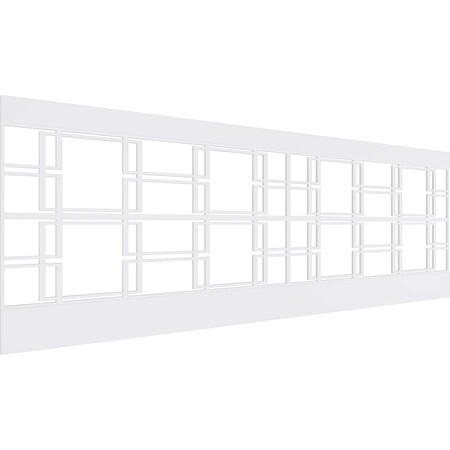 Ekena Millwork 32"H x 94 1/2"W Granby PVC Wainscot Paneling Kit WPK32X94GBY